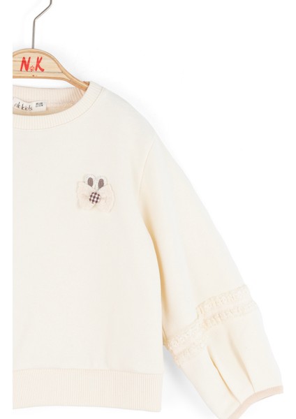 Kız Çocuk Sweatşirt 1-4 Yaş 39603 modelleri