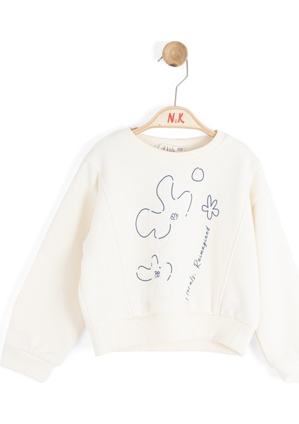 Kız Çocuk Sweatşirt 1-4 Yaş 39601