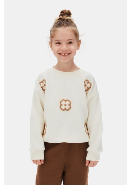 Kız Çocuk Sweatşirt 4-8 Yaş 39502
