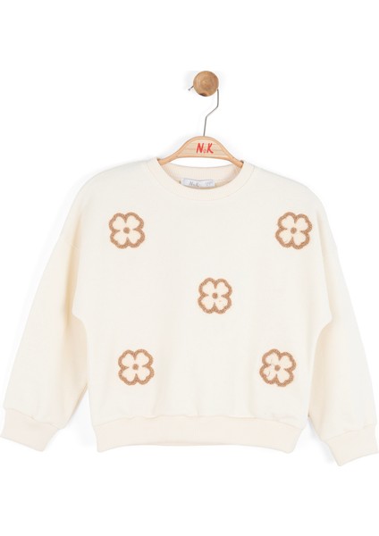 Kız Çocuk Sweatşirt 4-8 Yaş 39502 fırsatları