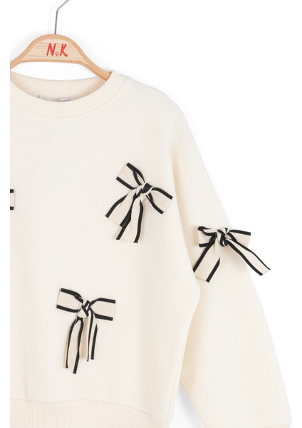 Kız Çocuk Sweatşirt 4-8 Yaş 39508 fırsatları