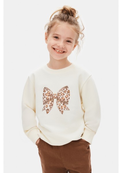 Kız Çocuk Sweatşirt 4-8 Yaş 39530