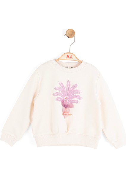 Kız Çocuk Sweatşirt 1-4 Yaş 39625