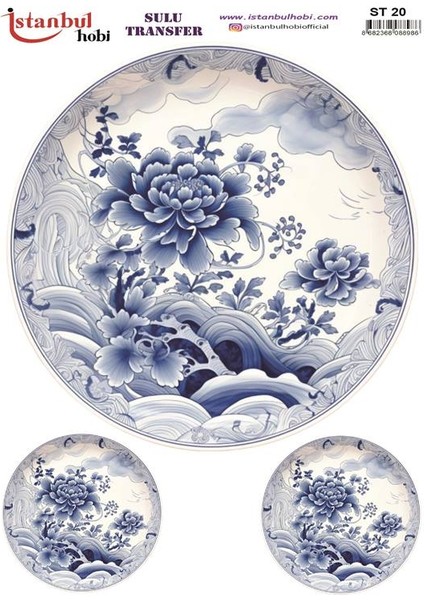 Istanbul Hobi Sulu Transfer ST20 (25X35)