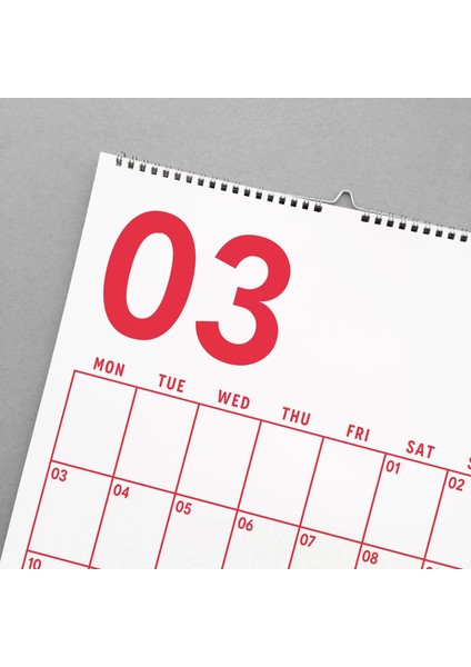 2026 Aylık Planlayıcı Duvar Takvimi, 33X48 cm & A4 Spiralli Takvim, Organizer Takvim, Gökkuşağı Renkleri modelleri