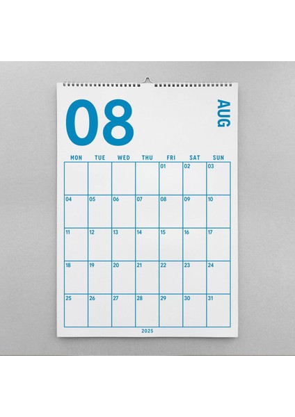 2026 Aylık Planlayıcı Duvar Takvimi, 33X48 cm & A4 Spiralli Takvim, Organizer Takvim, Gökkuşağı Renkleri fırsatları