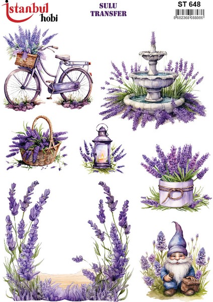 Istanbul Hobi Sulu Transfer ST648 (25X35)
