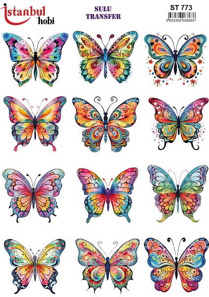 Istanbul Hobi Sulu Transfer ST773 (25X35)