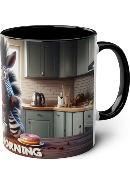 Zebra Desenli Baskılı Kupa Bardak fiyatları