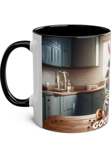 Zebra Desenli Baskılı Kupa Bardak modelleri