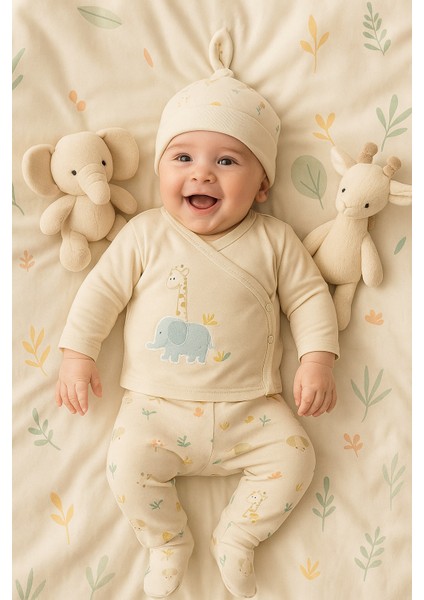 0-3 Ay Safari 5'li Hastane Çıkışı Set