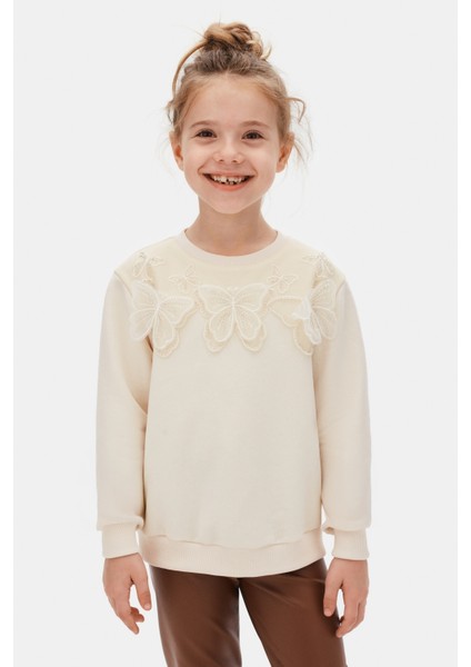 Kız Çocuk Sweatşirt 4-8 Yaş 39511