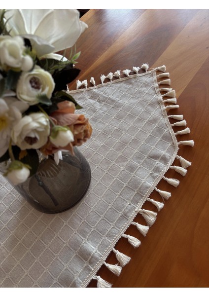 Nurgita Home Püsküllü Runner Bohem 40 x 90 modelleri