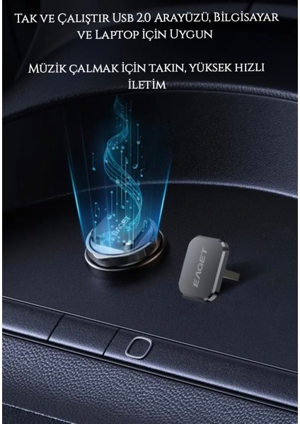 32Gb.Minik Usb Flash Bellek Metal Şık Araç İçin Mükemmel Uyum+Hediye Kutusu Usb Girişli Tüm Cihazlara Uygun Orjinal Sağlam