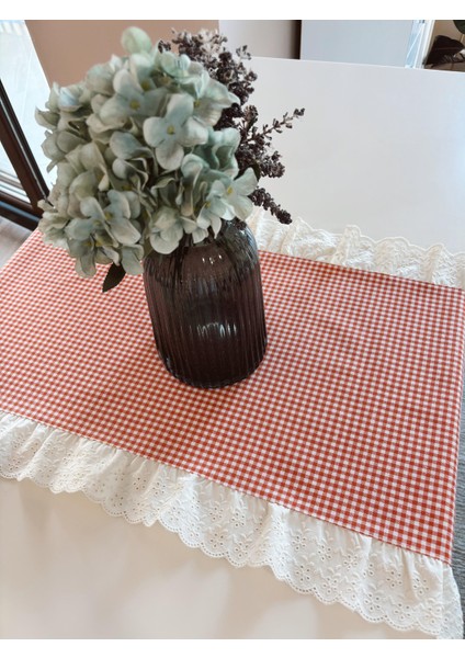 Fırfırlı Fistolu Vintage Oval Runner 40X140 cm fiyatları