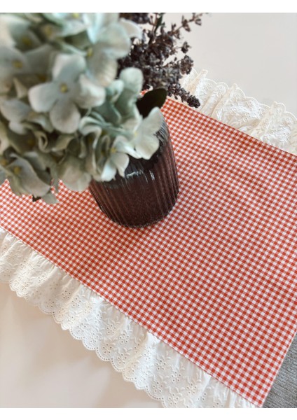 Fırfırlı Fistolu Vintage Oval Runner 40X140 cm fırsatları