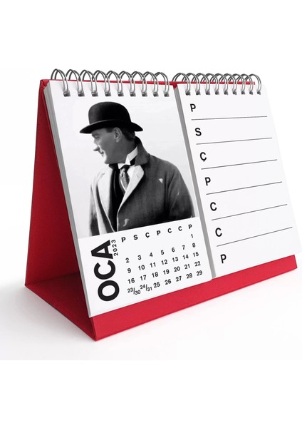 Haftalık Planlamalı Atatürk Masa Takvimi Atatürk Takvimi 2026 Takvim ve Haftalık Planlama Ikisi Bir Arada