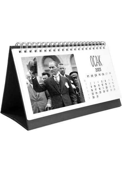 2026 Atatürk Takvimi - Atatürk Fotoğraflı 2026 Masa Takvimi