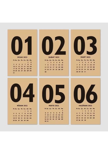 Kraft 2026 Masa Takvimi Ingilizce Türkçe Takvim fiyatları