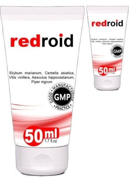 Redroid Hemer.oid - Ba.sur Için Bakım Masaj Kremi 2X50 ml