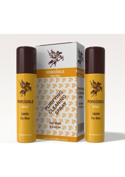 Porcodile Sprey 20 cc (Ikili)