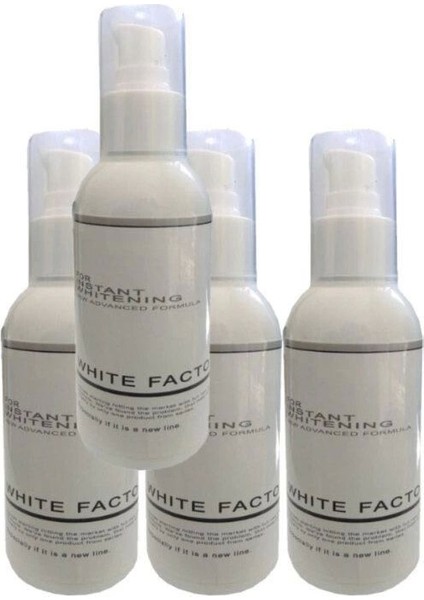 White Factor 4X120 ml Cilt Renk Açıcı Bakım Kremi