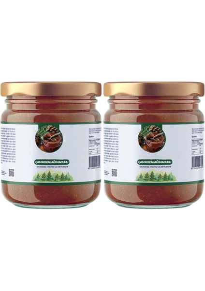 2 Adet Herbaw Çam Kozalağı Macunu 240 gr x 2 Adet Ekonomik Paket