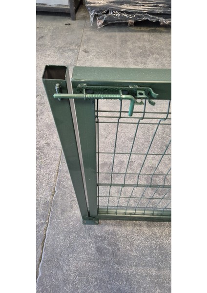 Bahçe Kapısı Panel Çit Tel Kapısı Kanatlı Kapı Yeşil 120 cm Yükseklik x 100 cm En indirimleri