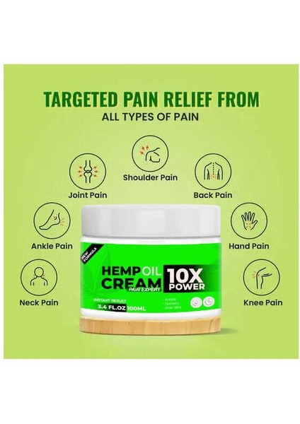 Louise Beauty Hempoil Cream 10X Pain Expert Yoğun Ağrılarınızı Için Bakım Kremi 100 ml x 1 Adet modelleri