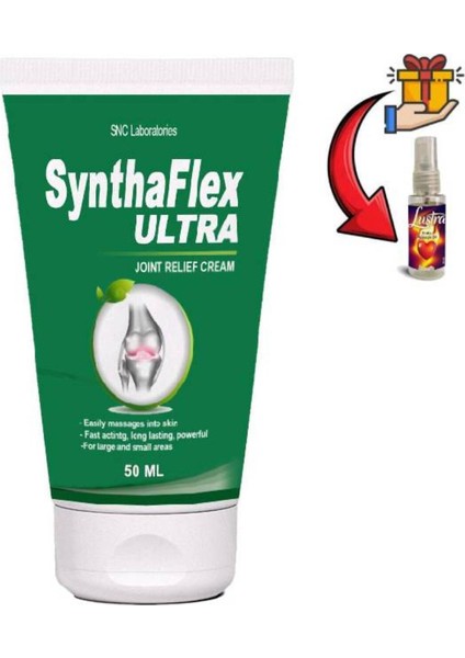 Synthaflex Ultra Sırtınız Beliniz Eklemlerinizin Fıtığınıza Teskin Kremi 50 ml x 1 Ad+Masaj Yağı
