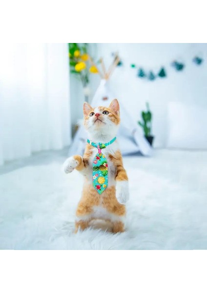 Kedi ve Köpek Için 2'li Ayarlanabilir Meyve Desenli Renkli Kravat fiyatları