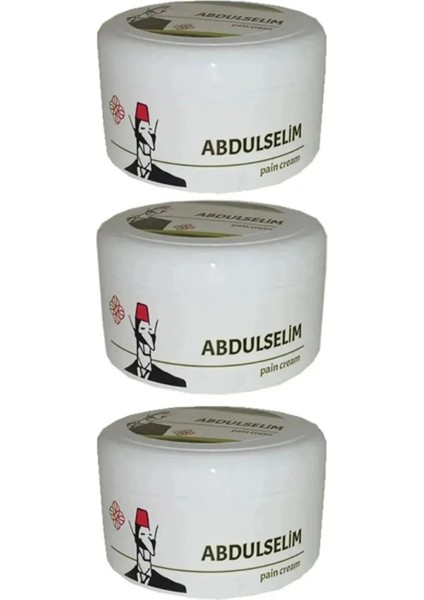 Natural Boost Abdulselim Vücut Ağrıları Için Etkili 200 ml / Abdulselim Pain Cream 200 ml x 3 Adet