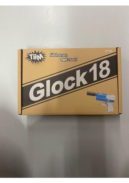 Seçtim Aldım Tiim 18 Sünger Tabancası D2 Tam Otomatik Susturuculu Şarjlı Mavi 3 fırsatları