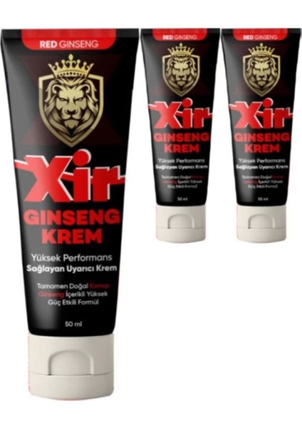 Xir KOD:LSTG329 3xeffect 3 Tane 50 ml Cream Erkeğe Özel Karışım Krem