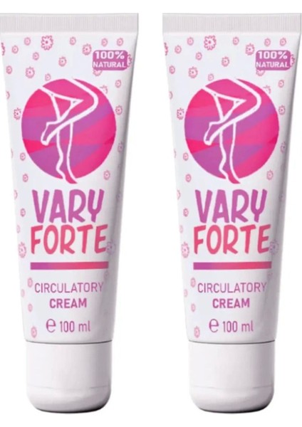 Vary Forte Tüp Yoğun Warislerinize Güçlü Etkide Krem 100 ml 2 Adet