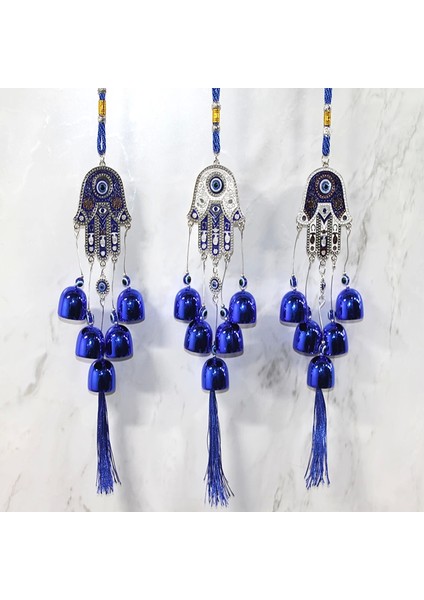 Metal Nazar Boncuğu Çan Model 19