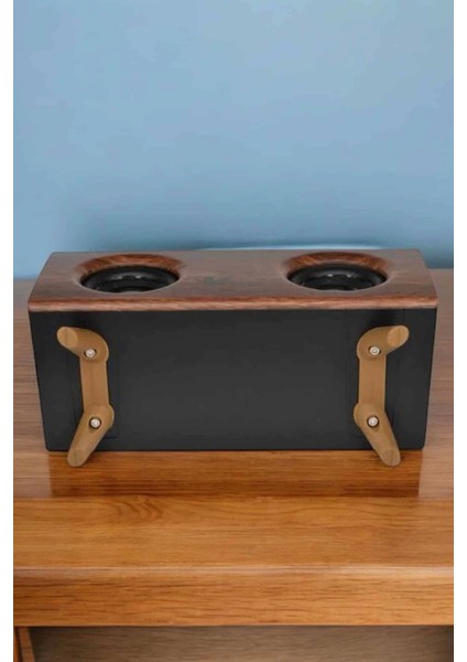 Bluetooth Hoparlör Ahşap Klasik Retro Gramofon Bluetooth Müzik Kutusu