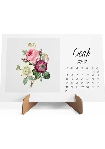 Çiçekli Takvim 2026 Masa Takvimi fiyatları