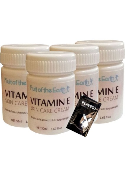 Fruit Of The Earth Cream Yaşlanma Karşıtı Bakım Kremi 4X50 Ml+1 Adet Jel ile