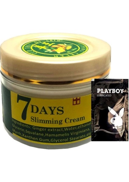 7days Ginger Miracle Slimming Cream 100 ml Sel Krem SNMP20117 + 1 Adet Jel Hediye