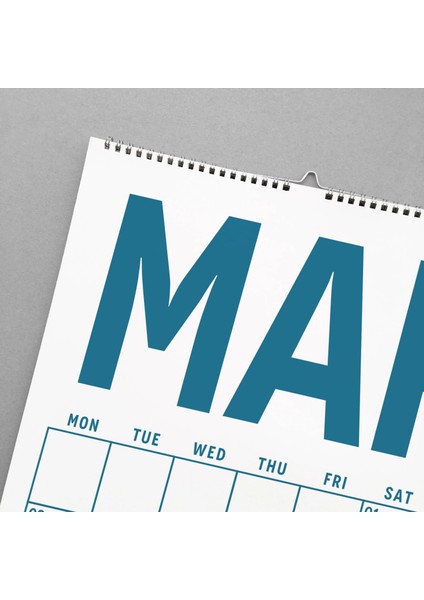 2025 Aylık Planlayıcı Duvar Takvimi, 33X48 Cm, A4, Spiralli Takvim, Minimalist, Boho Toprak Renkleri modelleri