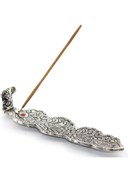 Metal Kayık Ganeşa Tütsülük Model 2
