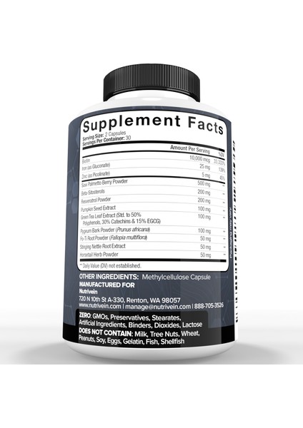 Dht Blocker With Biotin – 60 Kapsül modelleri
