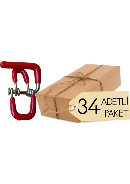 Okul Çanta Askısı 34 Adet Öğrenci Sıra Yaylı Çocuk Masa Askı Aparatı Sınıf Düzenleyici Organizer