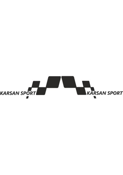 GMWAX Karsan Yan Sport Sticker 56 x 26 cm