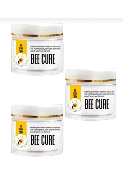 bee cure arı zehri fıtık boyun bacak vücut sızı giderici ve bakım kremi 100 ml x 3 adet indirimleri