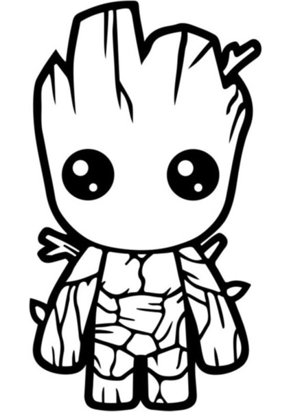 GMWAX Groot Özel Yeni Sticker 15*10 cm