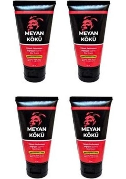 Erkeklere Özel Meyan Kökü Krem 50ML 4 Adet