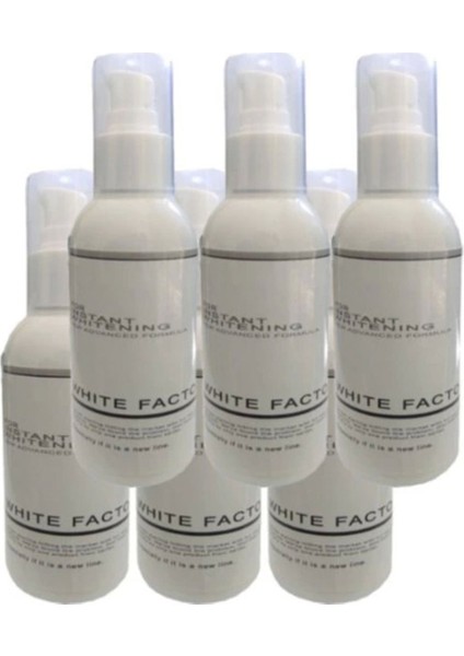White Factor For Instant Whitening - Açıcı Krem 120 ml x 6 Adet