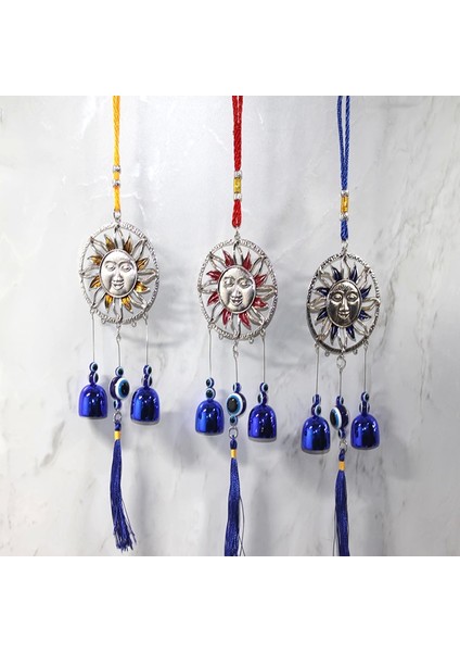 Metal Nazar Boncuğu Çan Model 13